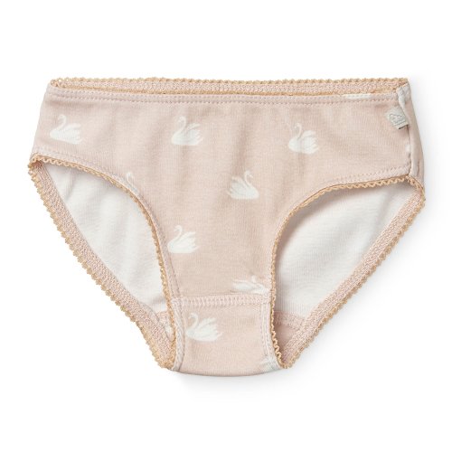 Sous-vêtements fille Cygnes - Rose poudré